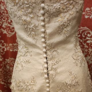 Vestido novia firma Amanecer Nupcial T44