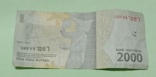 Banconota Indonesia 