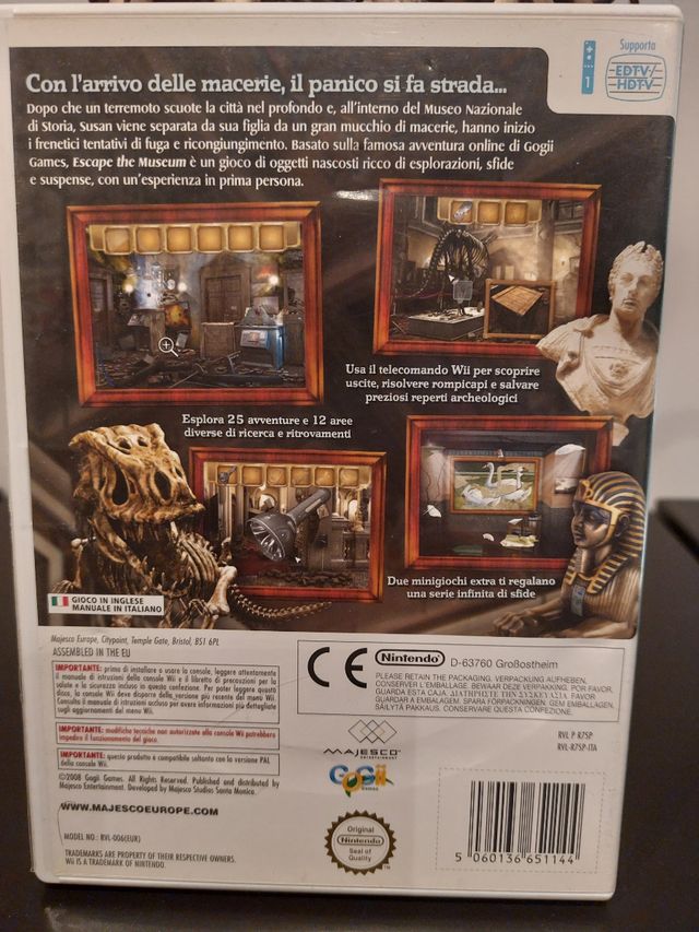 Escape the museum Wii