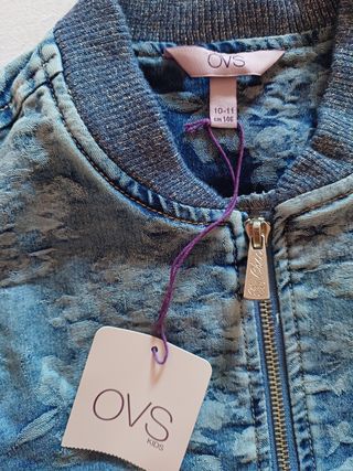 Giacca jeans bambina OVS Kids, tg.11A
