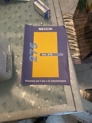 Macchina da cucito necchi mod 275