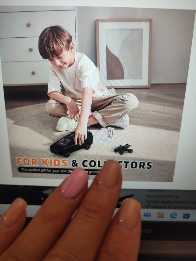 Carro de juguete Cybertruck 