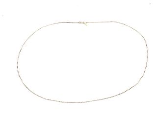 cadena plata 925mm 30cm