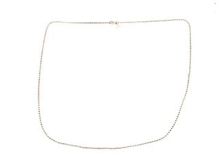 cadena plata 925mm 30cm