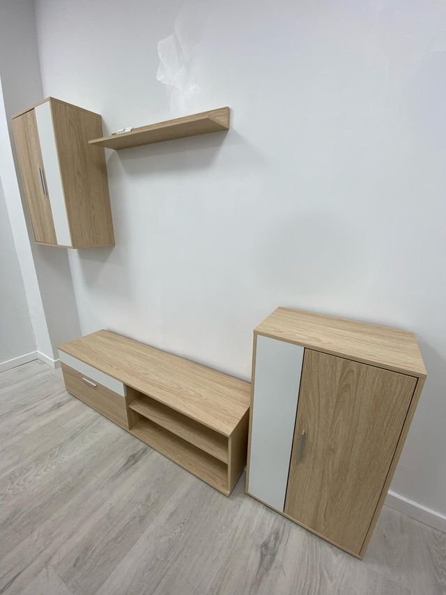 Conjunto Mueble De TV + Estanteria COMPLETO