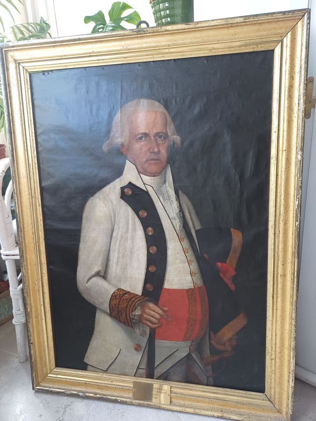 Retrato militar español