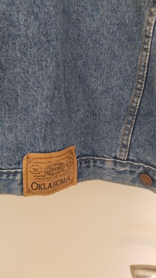 Cazadora vaquera vintage marca Oklahoma 