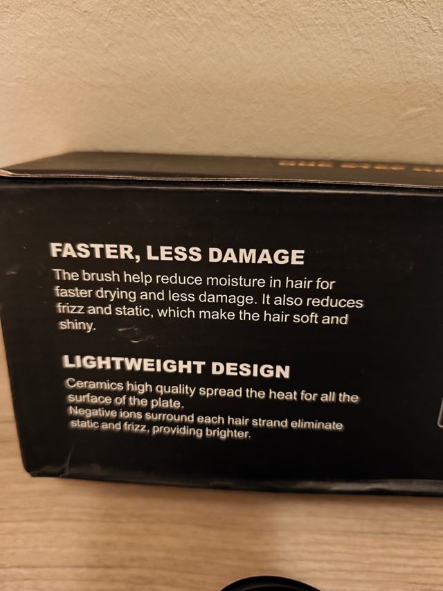 Spazzola asciugacapelli