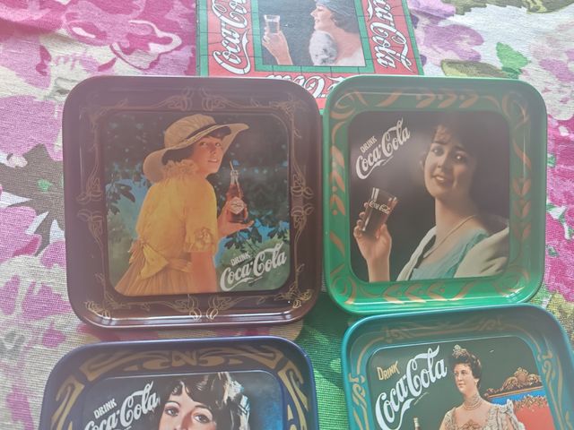 Coca cola sottobicchieri Liberty