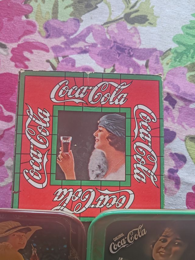 Coca cola sottobicchieri Liberty