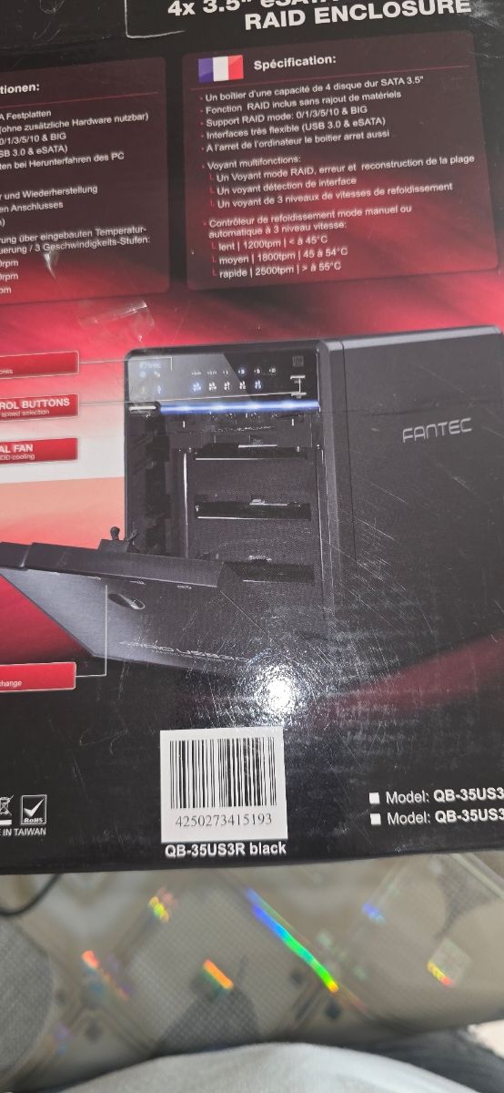 Fantec raid 8 terabyte