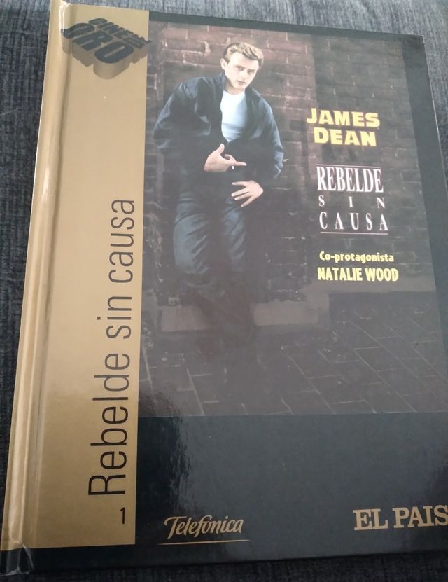 Libro DVD Rebelde sin causa. James Dean