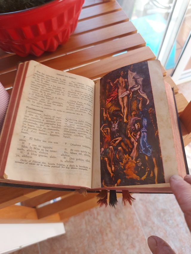 Libro Misal Romano ritual latino español 1962