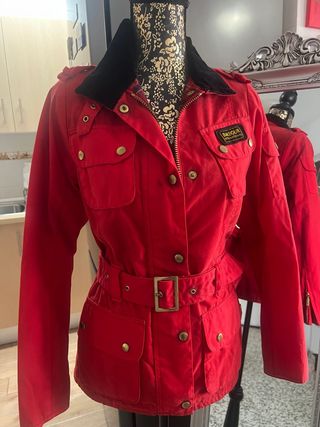Cazadora Barbur roja 