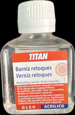 2 pezzi VERNICE PER RITOCCHI TITAN 100 ML.
