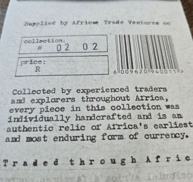 Pulsera africana auténtica de cobre