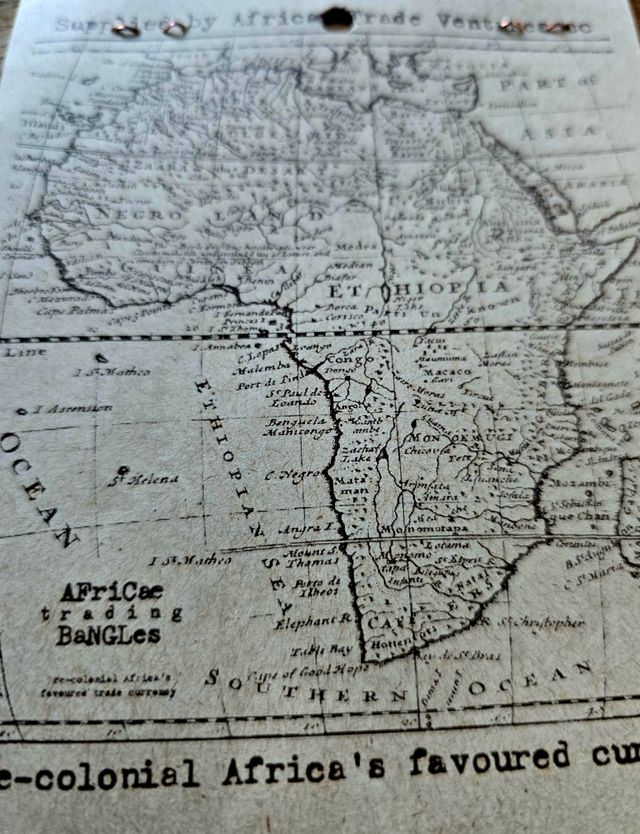 Pulsera africana auténtica de cobre