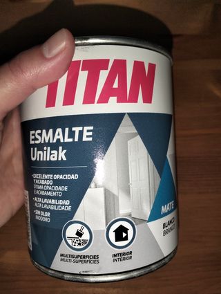 PINTURA ESMALTE BLANCO. NUEVO 