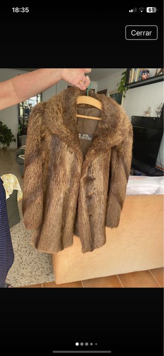 Chaquetón de piel