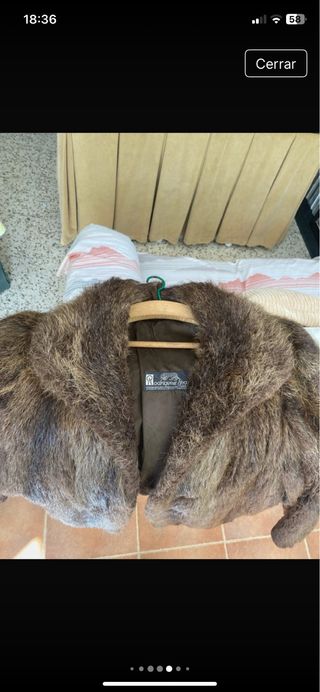 Chaquetón de piel