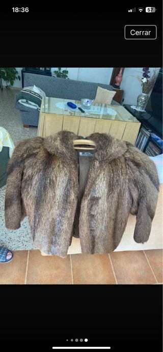 Chaquetón de piel