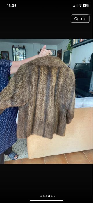 Chaquetón de piel