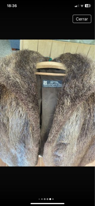 Chaquetón de piel