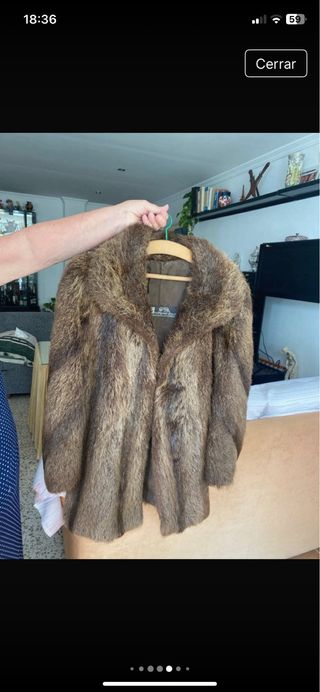 Chaquetón de piel