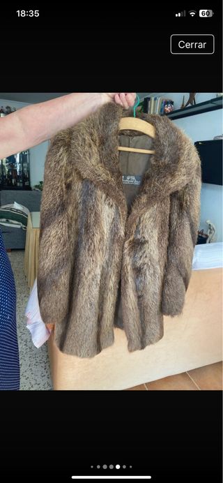Chaquetón de piel