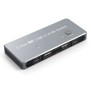 Switch para dos ordenadores y 1 monitor 8k