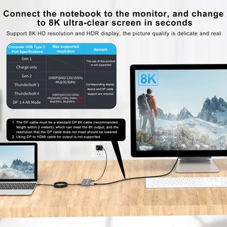 Switch para dos ordenadores y 1 monitor 8k