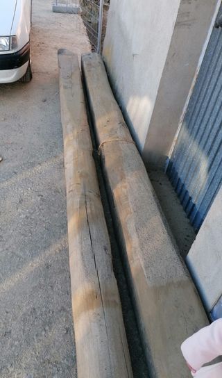 Vigas de castaño antiguas