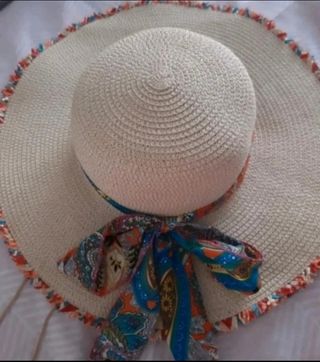 Sombrero mujer lazo