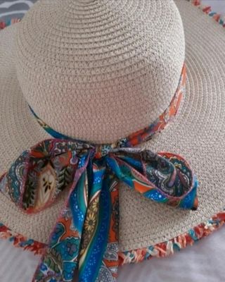 Sombrero mujer lazo