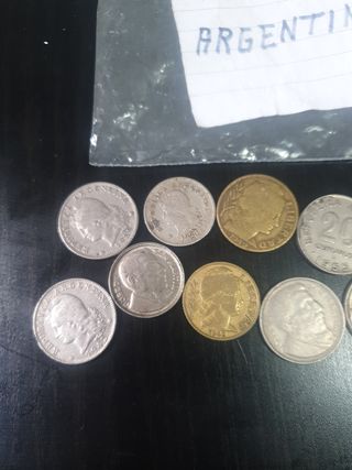 Monedas de Argentina antiguas 