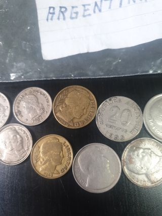 Monedas de Argentina antiguas 
