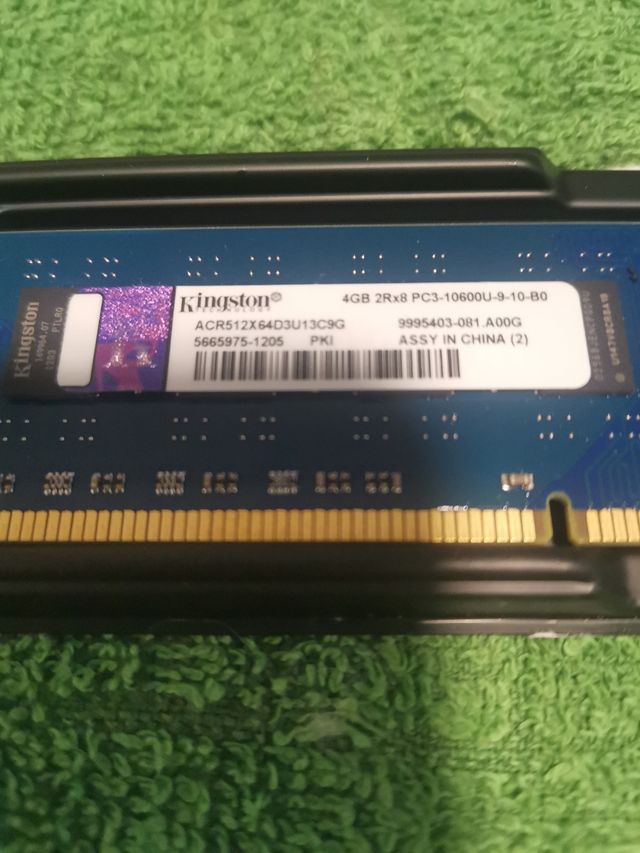 Memoria sobremesa 4GB DDR3
