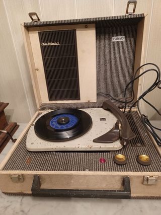 Tocadiscos portatil
