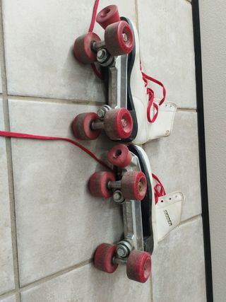 Patines cuatro ruedas vintage 