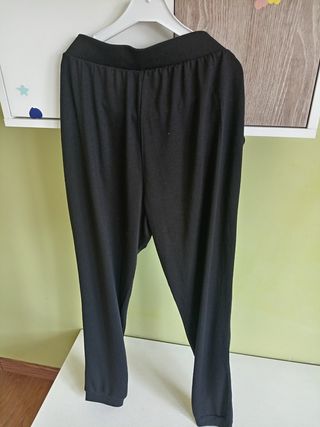 Pantalones bombachos negros chica Esmara