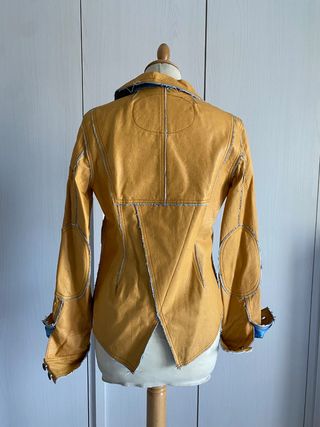 Giubbotto donna Vintage in pelle tg M Zuelements
