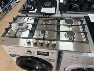 PLACA ENCIMERA GAS INOX 5 F  