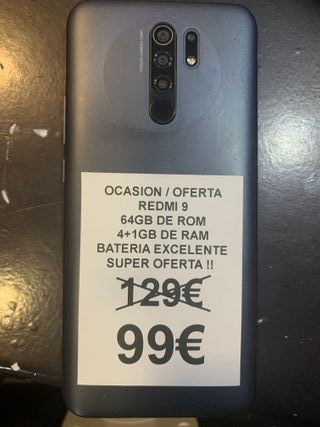 XIAOMI REDMI 9 64GB 5GB RAM - Como nuevo