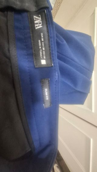 Traje chaqueta azul