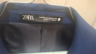 Traje chaqueta azul