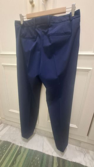 Traje chaqueta azul