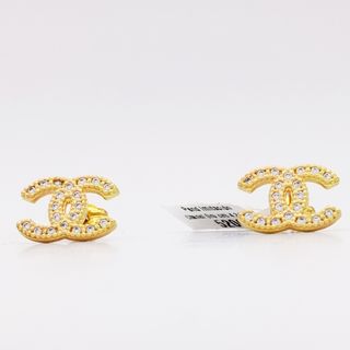 Pendientes de Oro de 18k, tipo Chanel 