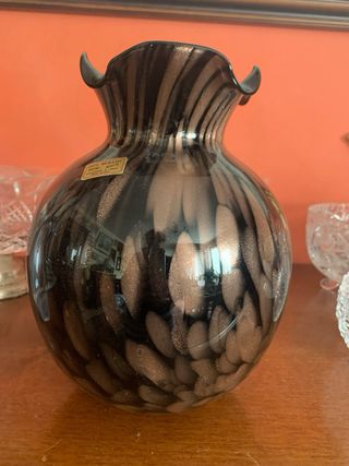 Splendido unico vaso Murano manifattura Mary
