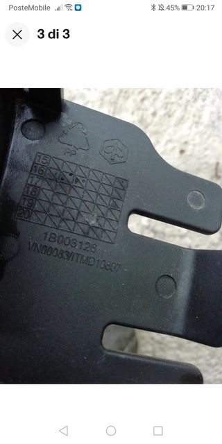 Protezione serratura piaggio Medley