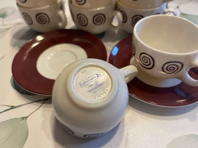 10 Preciosas tazas de cafe Luminarc